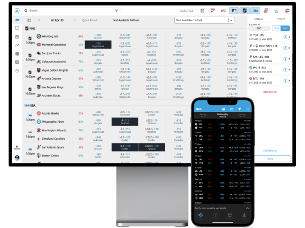 betstamp desktop screenshot