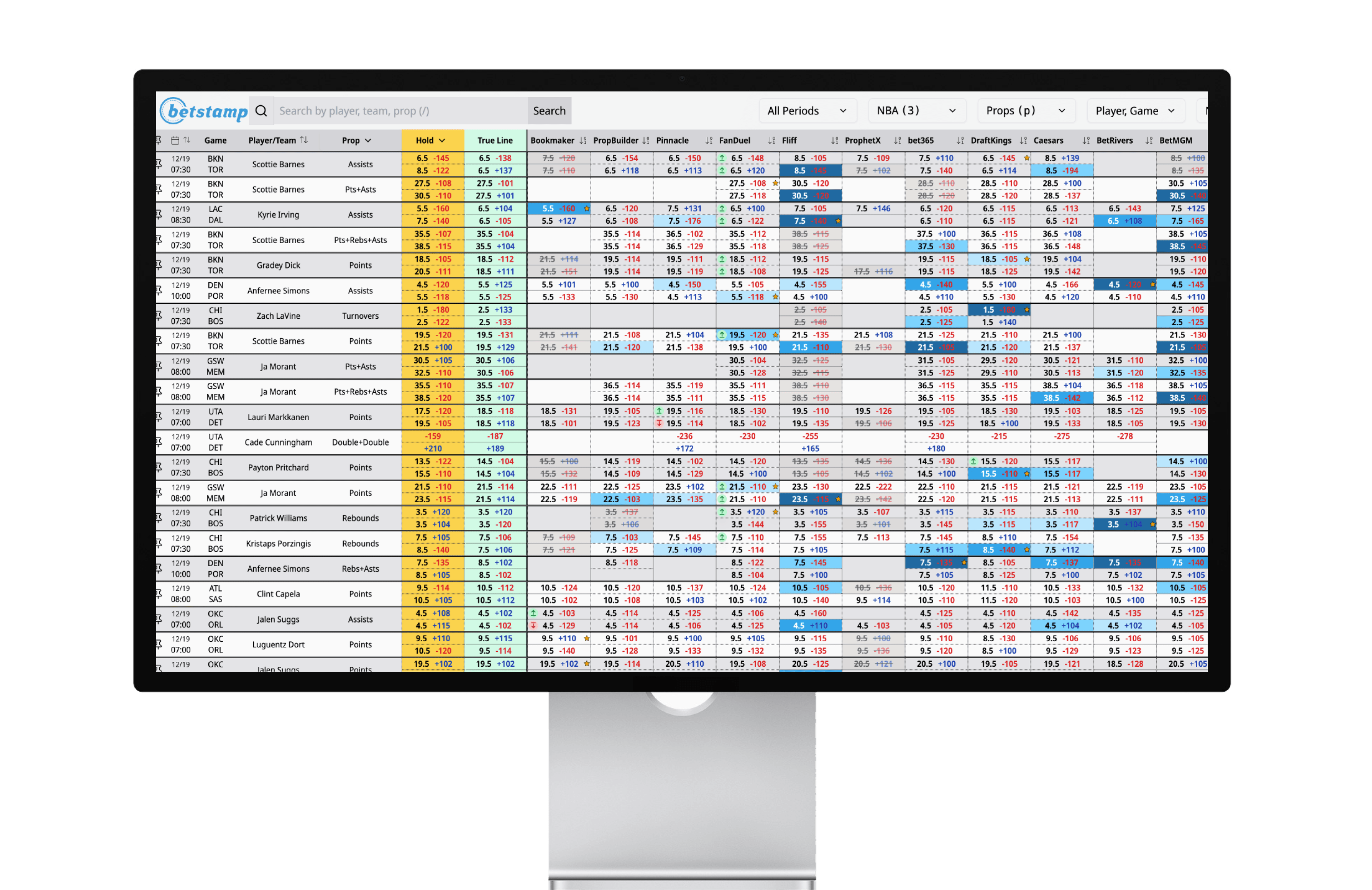 betstamp desktop screenshot