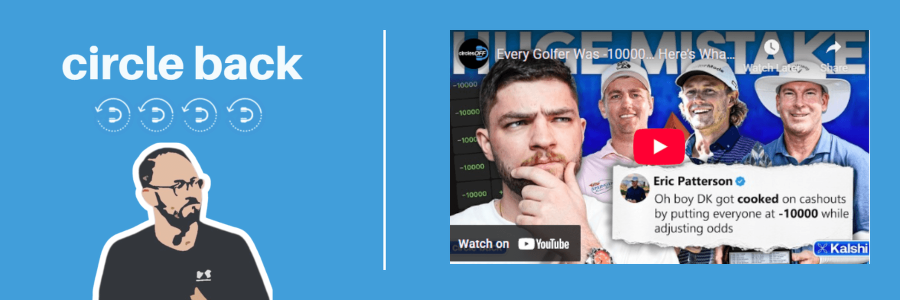 Title: Every Golfer Was 10000… Here’s What Happened | Presented by Kalshi