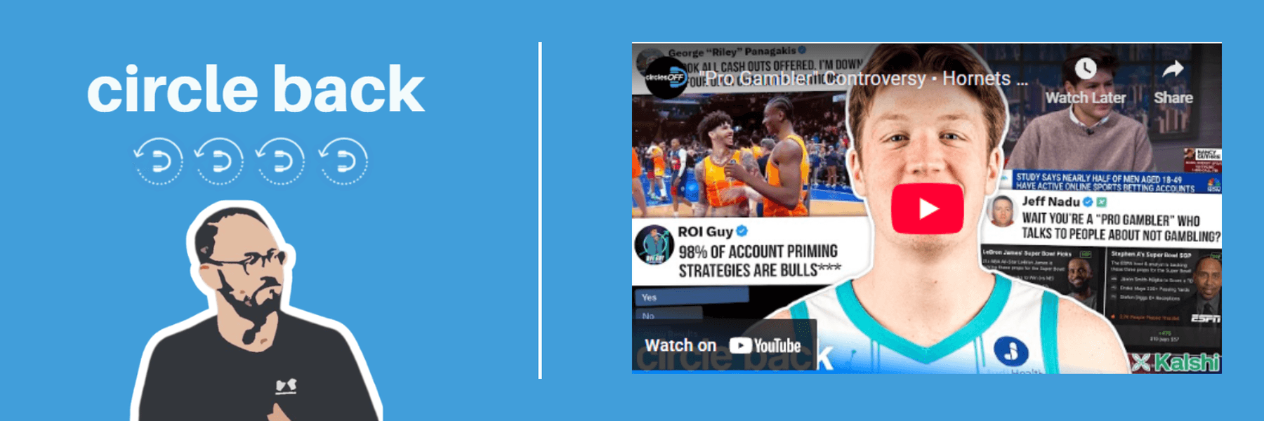 "Pro Gambler" Controversy • Hornets Cash Outs • Real Account Priming | Presented by Kalshi